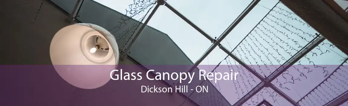 Glass Canopy Repair Dickson Hill - ON