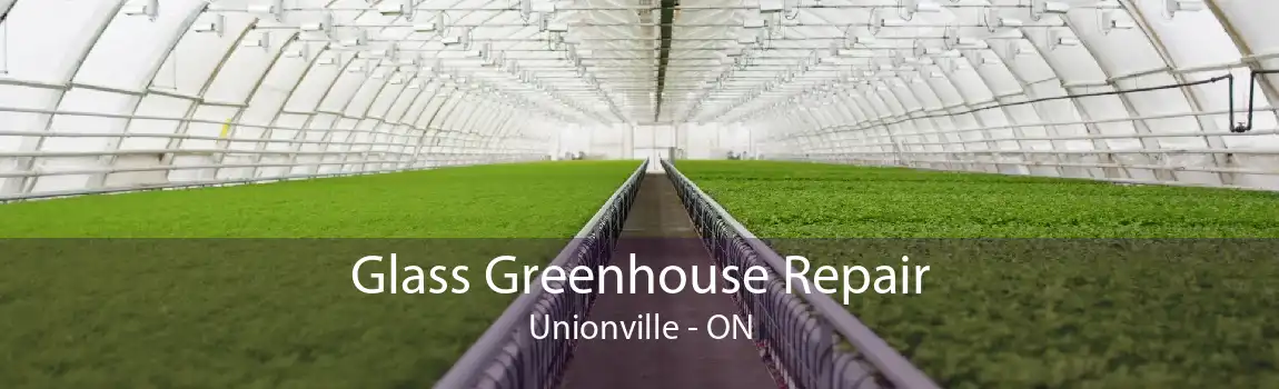 Glass Greenhouse Repair Unionville - ON