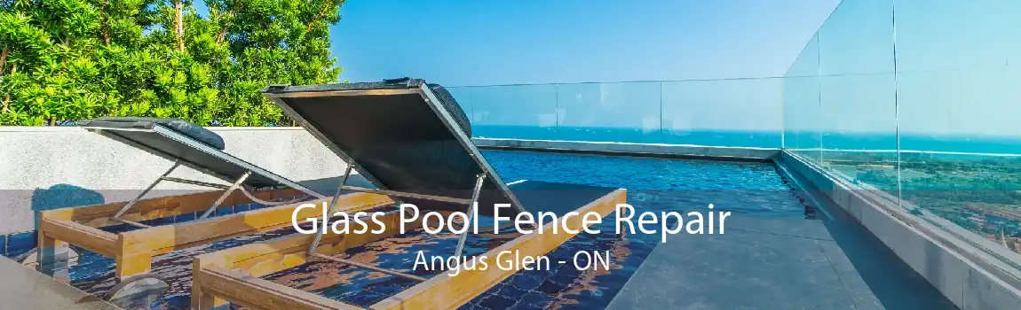 Glass Pool Fence Repair Angus Glen - ON