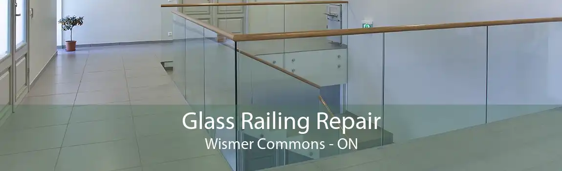 Glass Railing Repair Wismer Commons - ON
