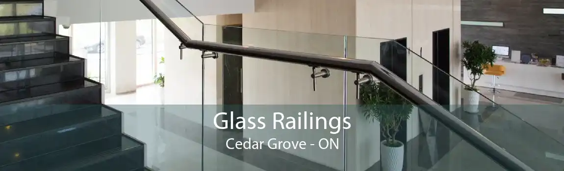 Glass Railings Cedar Grove - ON