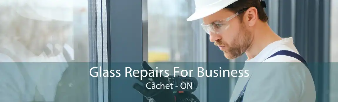 Glass Repairs For Business Cachet - ON