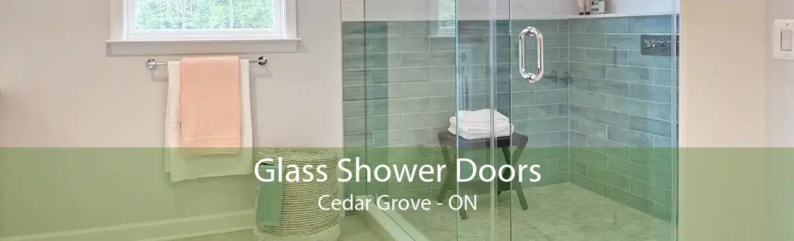 Glass Shower Doors Cedar Grove - ON