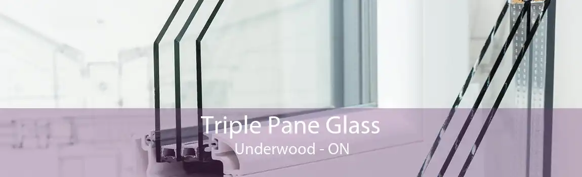 Triple Pane Glass Underwood - ON