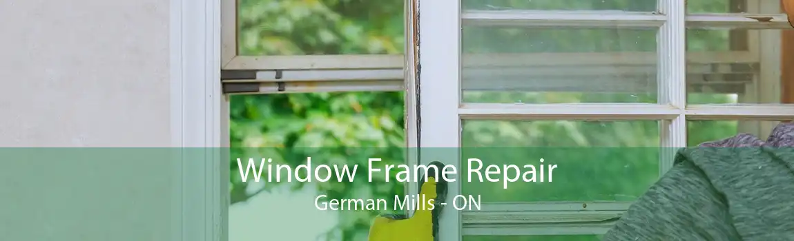 Window Frame Repair German Mills - ON