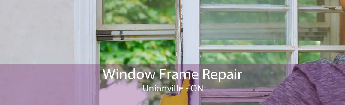 Window Frame Repair Unionville - ON
