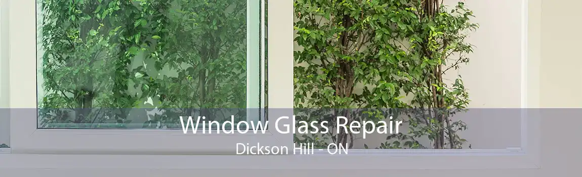 Window Glass Repair Dickson Hill - ON