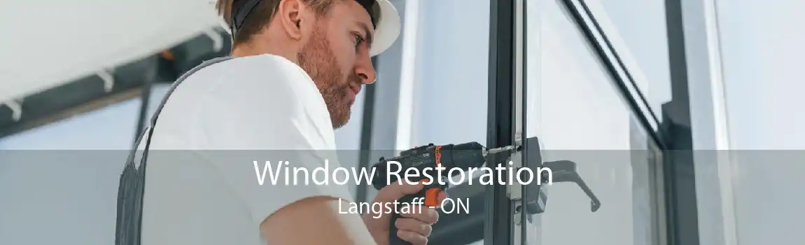 Window Restoration Langstaff - ON