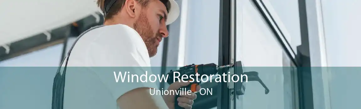 Window Restoration Unionville - ON