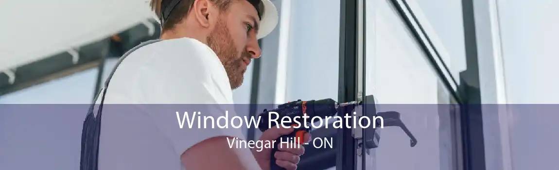 Window Restoration Vinegar Hill - ON