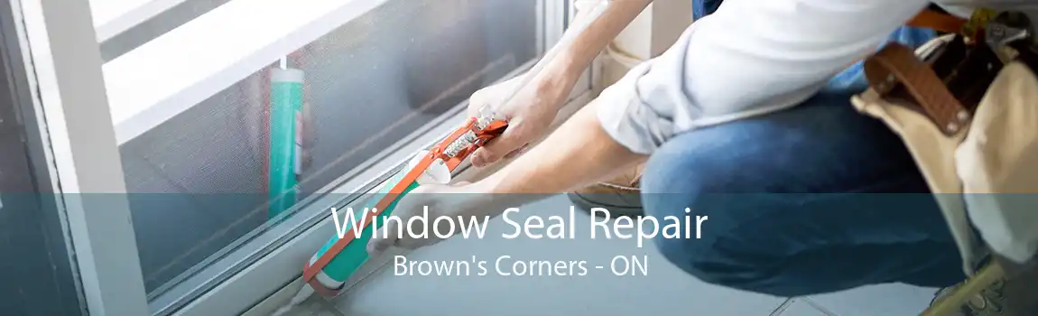 Window Seal Repair Brown's Corners - ON