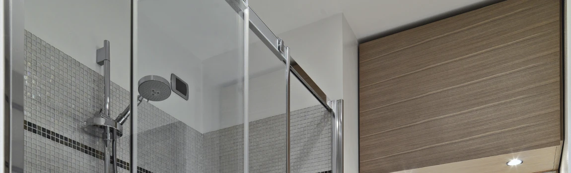 Frosted Glass Shower Doors in Berczy Village, ON